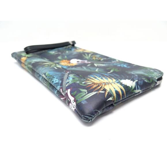 ZADIG & VOLTAIRE Jungle Leather Clutch Handbag ~Bag ~Excellent ~Guitar - Picture 8 of 16